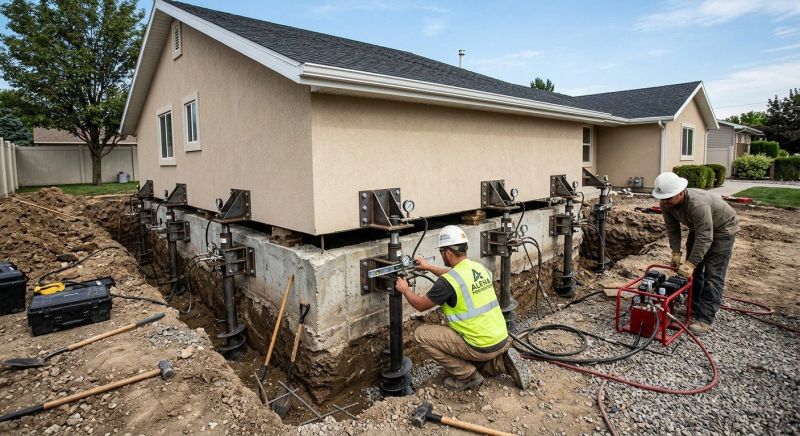 House Foundation Leveling
