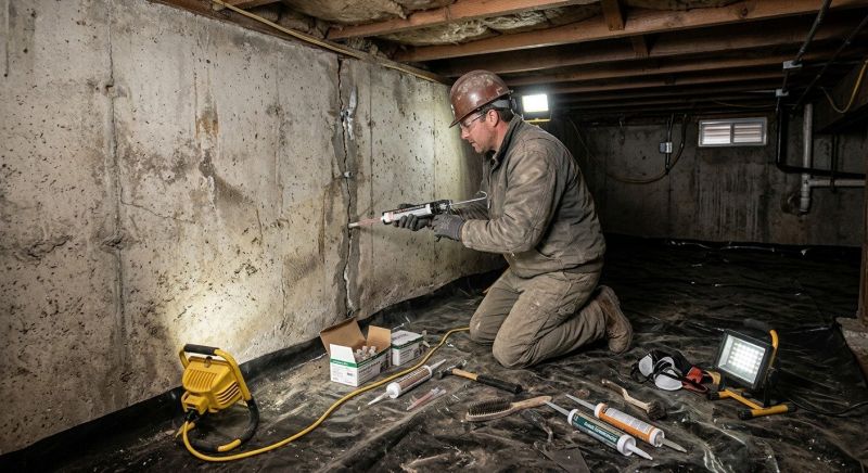 Basement Foundation Repair in Pleasant Grove, UT