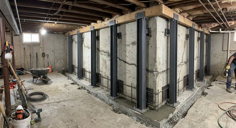 Basement Stabilization in Salt Lake County, UT