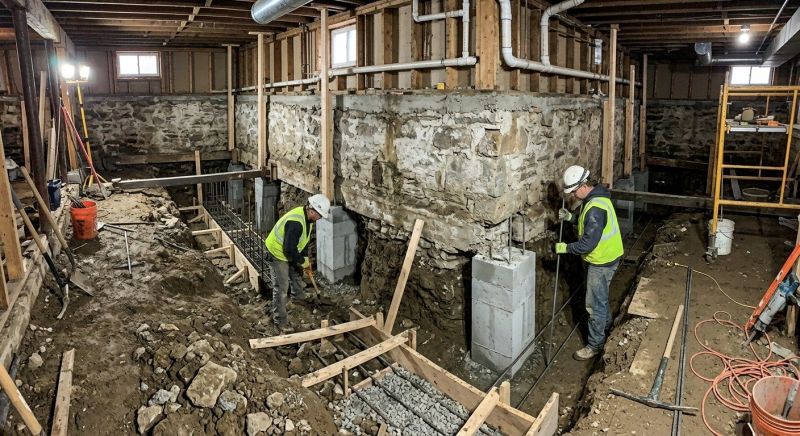 Basement Underpinning in Salt Lake County, UT
