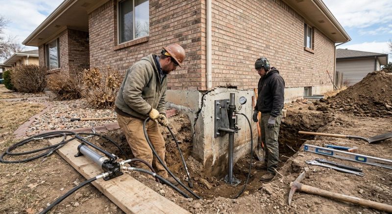 Building Foundation Repair in Farmington, UT