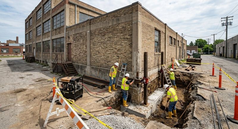 Building Foundation Repair in Magna, UT