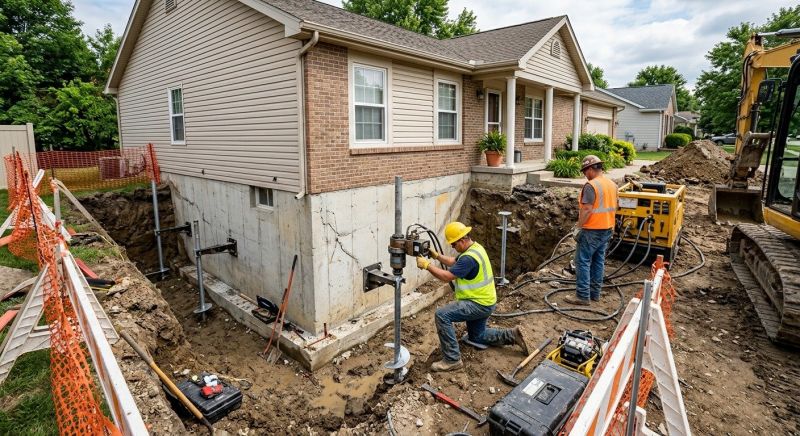 Building Foundation Repair in North Salt Lake, UT