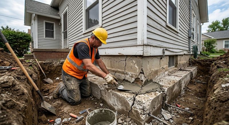 Building Foundation Repair in West Jordan, UT