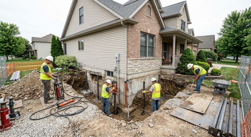 Building Foundation Repair in West Jordan, UT
