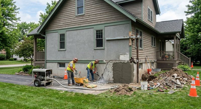 Building Foundation Repair in Woods Cross, UT