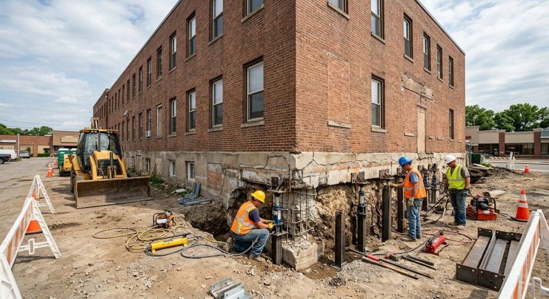 Commercial Foundation Repair in Salt Lake County, UT