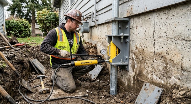 Concrete Foundation Leveling in Bountiful, UT