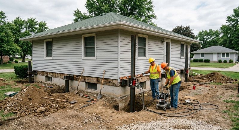 Concrete Foundation Leveling in Salt Lake City, UT