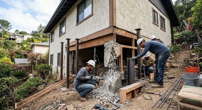 Concrete Foundation Repair in Centerville, UT