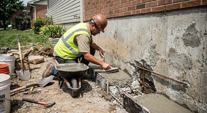 Concrete Foundation Repair in West Jordan, UT