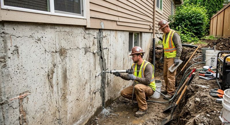 Cracked Foundation Repair in Grantsville, UT