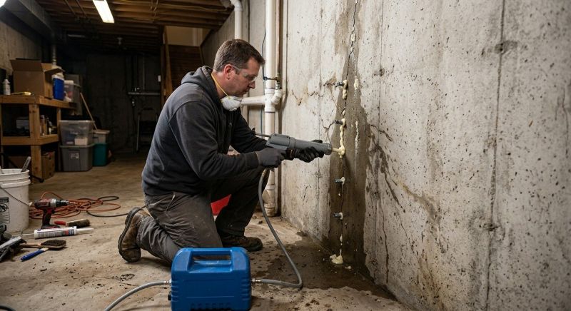 Cracked Foundation Repair in Pleasant Grove, UT