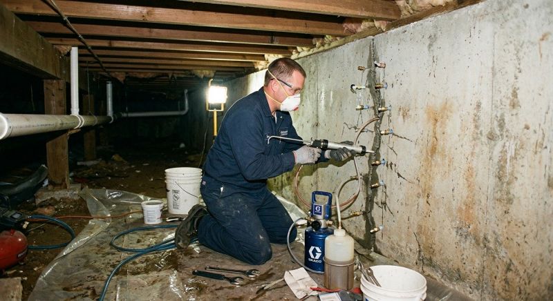 Crawlspace Foundation Repair in Draper, UT
