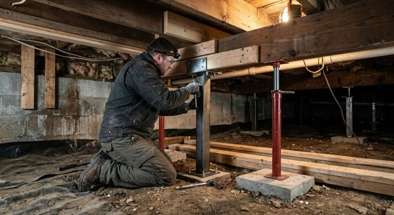 Crawlspace Structural Repair in Salt Lake County, UT