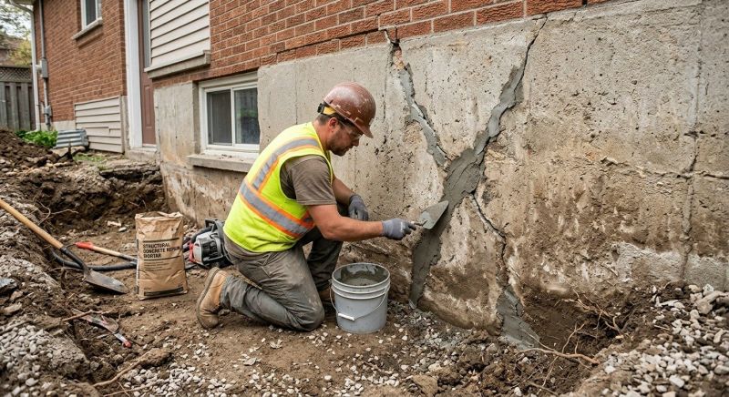 Foundation Crack Repair in Lehi, UT