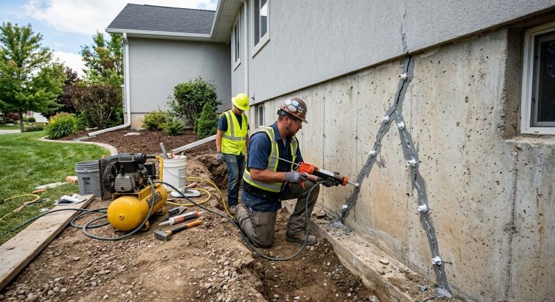 Foundation Damage Repair in South Jordan, UT