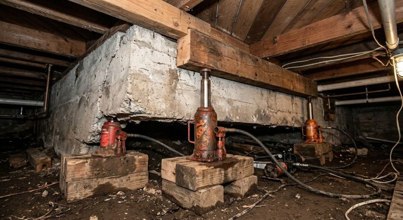 Foundation Jacking in Lehi, UT
