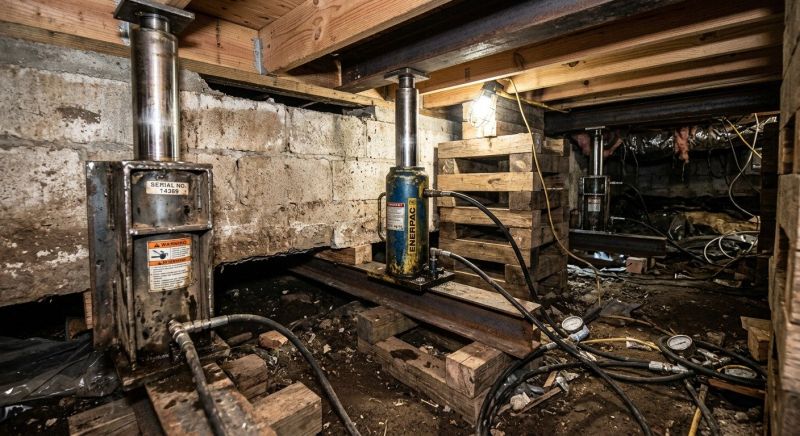 Foundation Jacking in Millcreek, UT