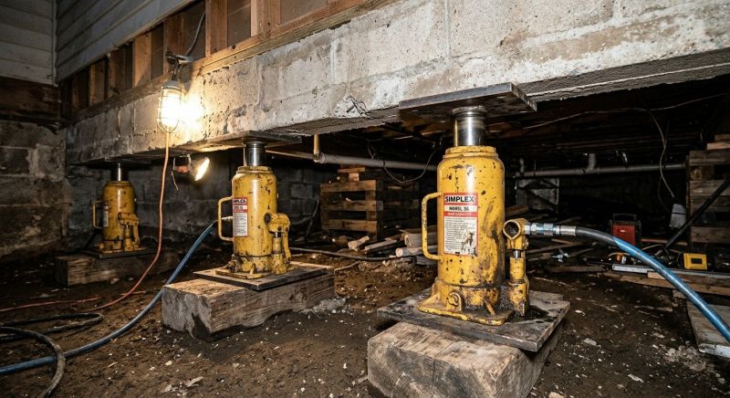 Foundation Jacking in Millcreek, UT