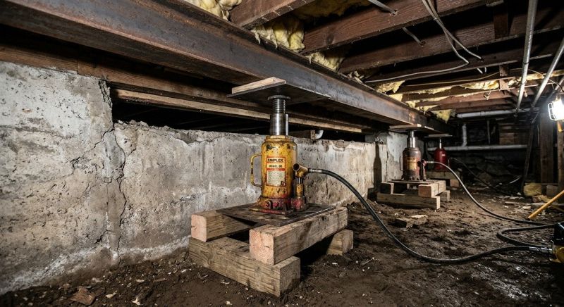 Foundation Jacking in North Salt Lake, UT