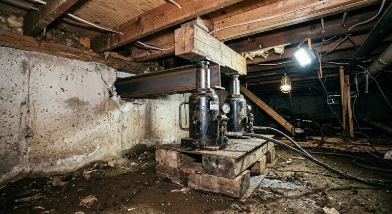 Foundation Jacking in North Salt Lake, UT