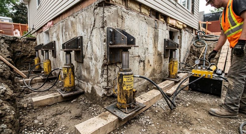 Foundation Jacking in Salt Lake City, UT