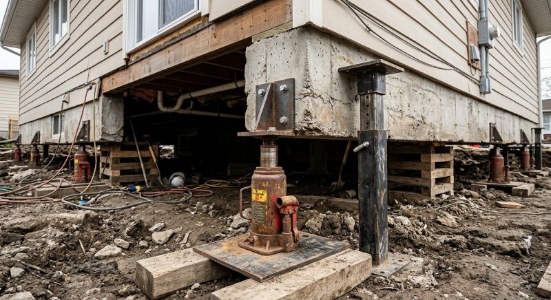 Foundation Jacking in Sandy, UT