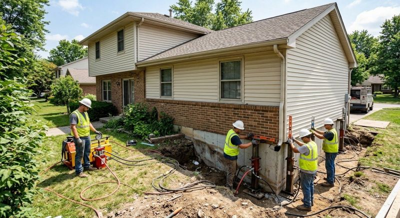 Foundation Jacking in West Jordan, UT
