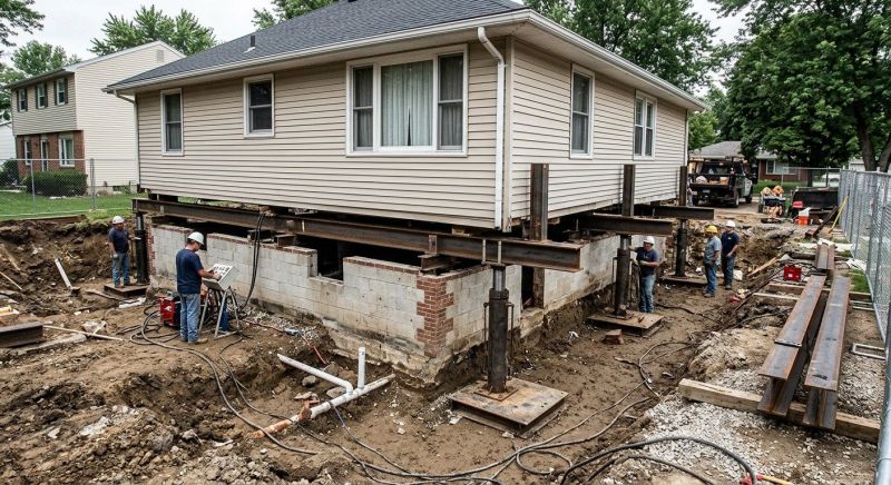 Foundation Lifting in Salt Lake County, UT