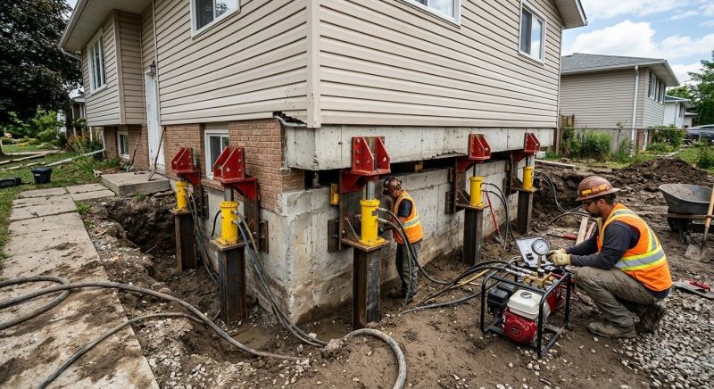 Foundation Lifting in South Jordan, UT