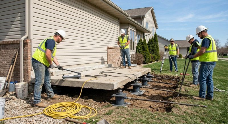 Foundation Lifting in Tooele, UT
