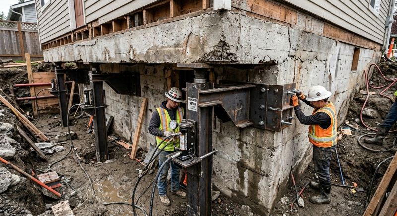 Foundation Lifting in Tooele, UT