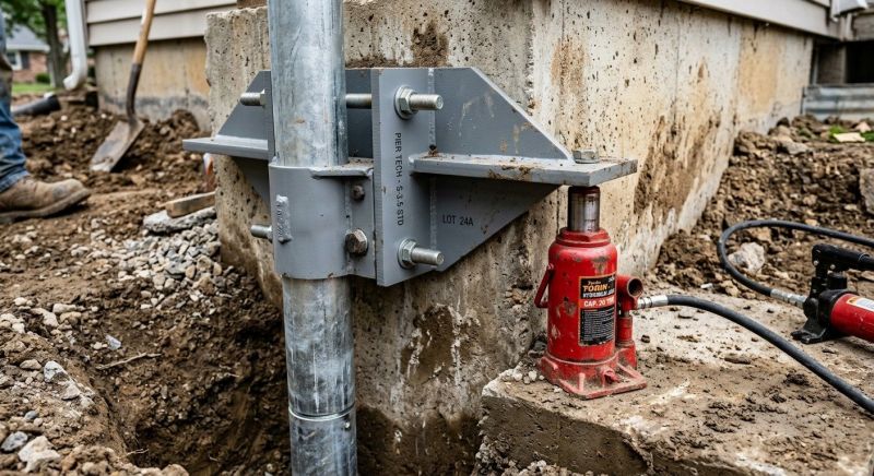 Foundation Pier Leveling in Salt Lake County, UT