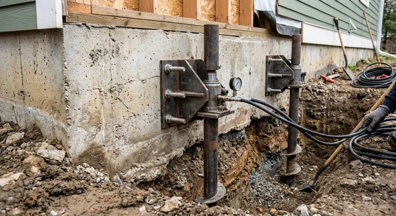 Foundation Pier Leveling in Salt Lake County, UT