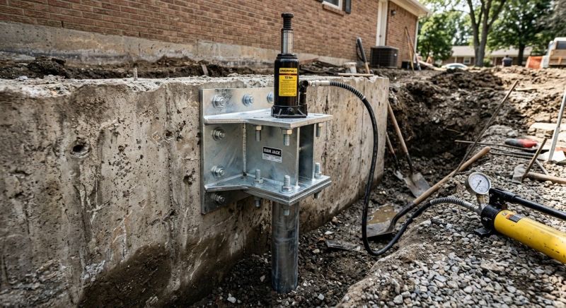 Foundation Pier Leveling in Salt Lake County, UT