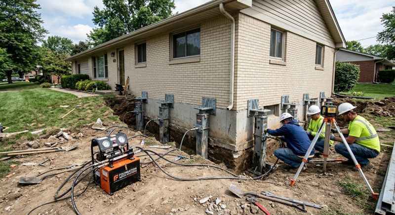 Foundation Pier Leveling in Salt Lake County, UT