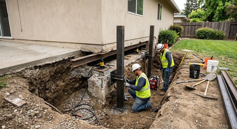 Foundation Pier Repair in Salt Lake County, UT