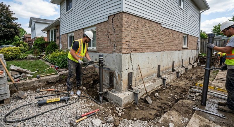 Foundation Stabilizing in Alpine, UT
