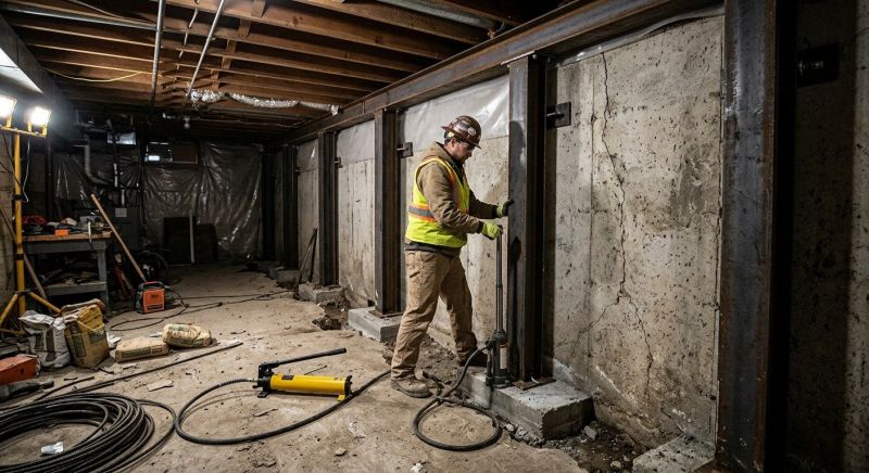 Foundation Stabilizing in Alpine, UT