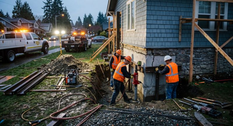 Foundation Stabilizing in Farmington, UT