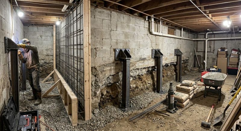 Foundation Stabilizing in Lehi, UT