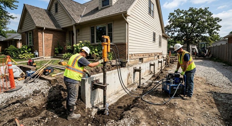 Foundation Stabilizing in Salt Lake County, UT