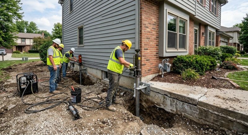 Foundation Stabilizing in West Jordan, UT