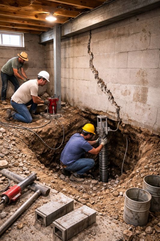 Foundation Structural Repair in Salt Lake County, UT