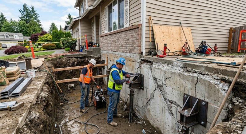 Foundation Structural Repair in Millcreek, UT