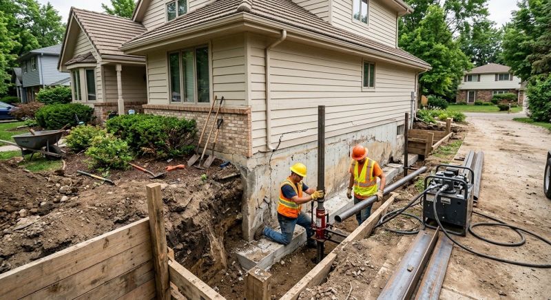 House Foundation Repair in Bountiful, UT