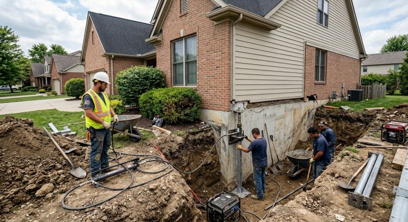 House Foundation Repair in Farmington, UT