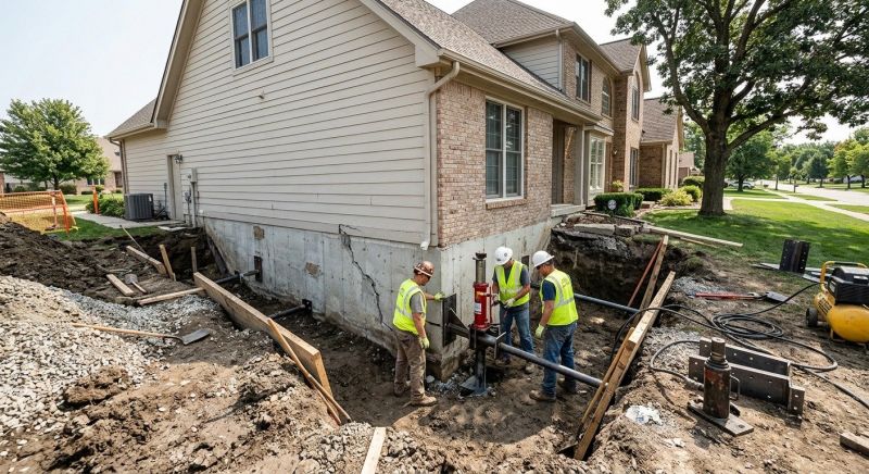 House Foundation Repair in Tooele County, UT