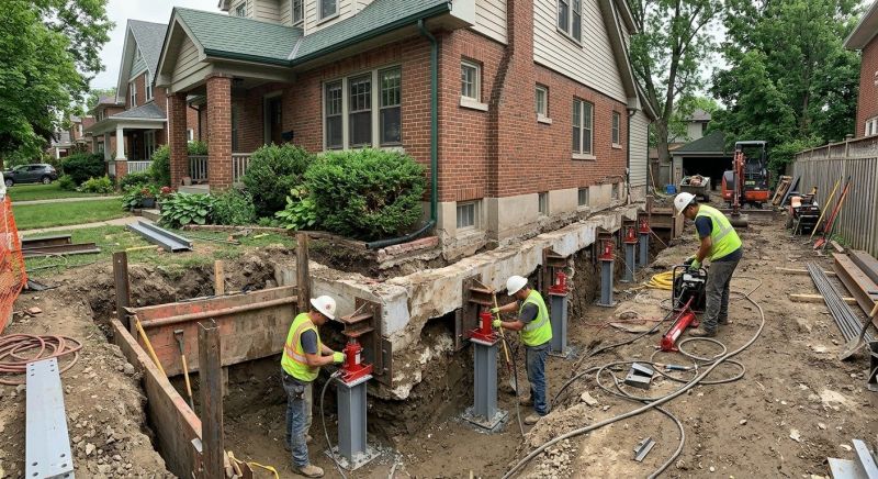 House Underpinning in Salt Lake County, UT